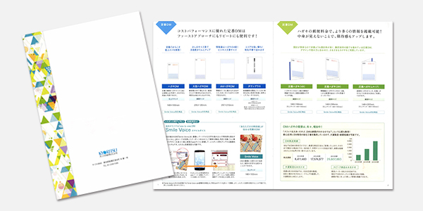 封筒一体型DMという変わった形の特殊DM